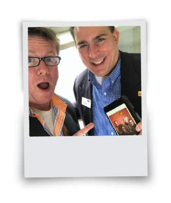 Eric and music friend